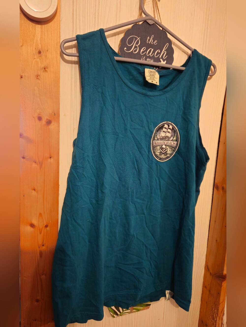 Mens Sleeveless Tank Size Med. Florida Shirt